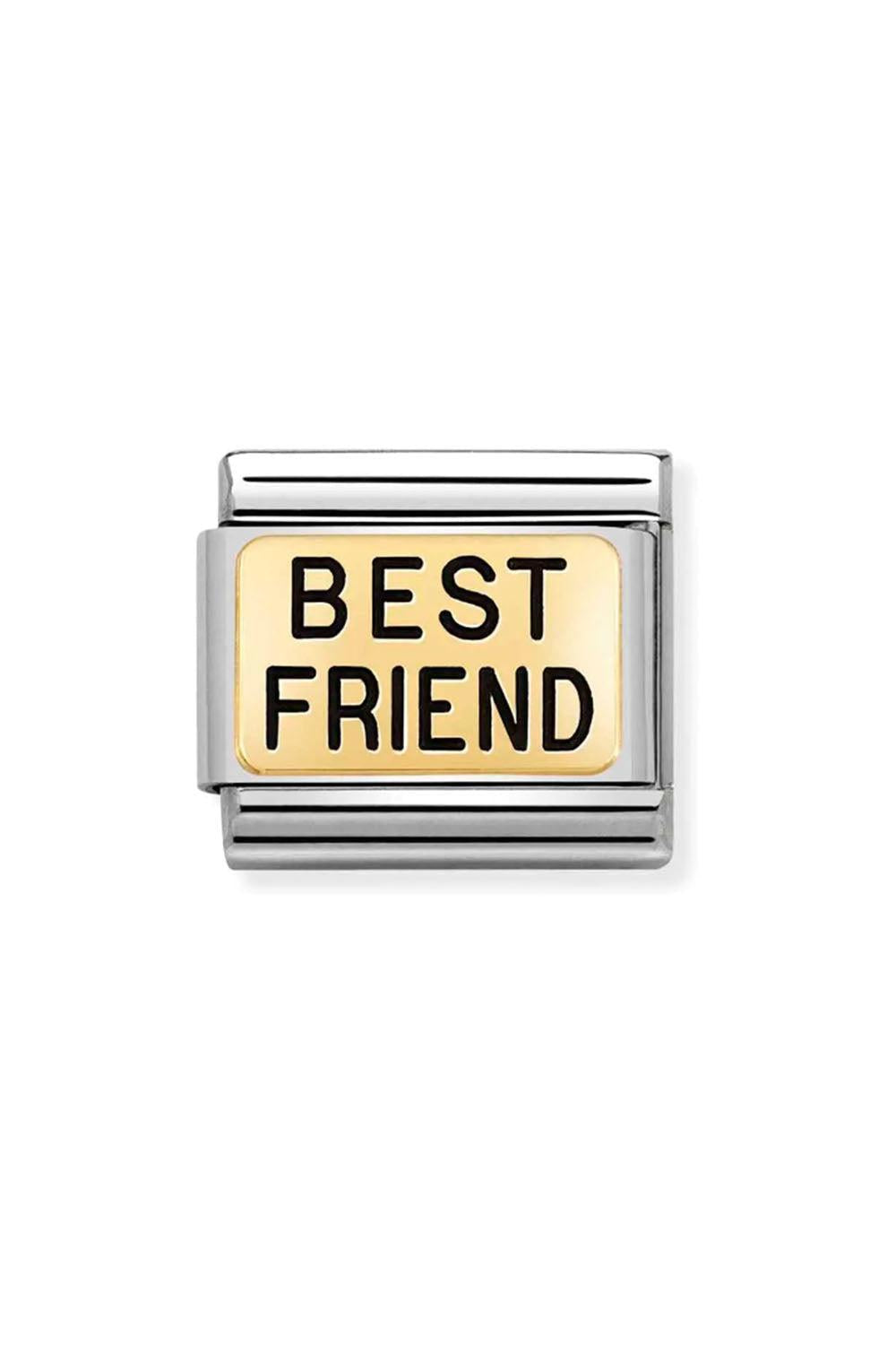 Plates 18k Gold Best friend