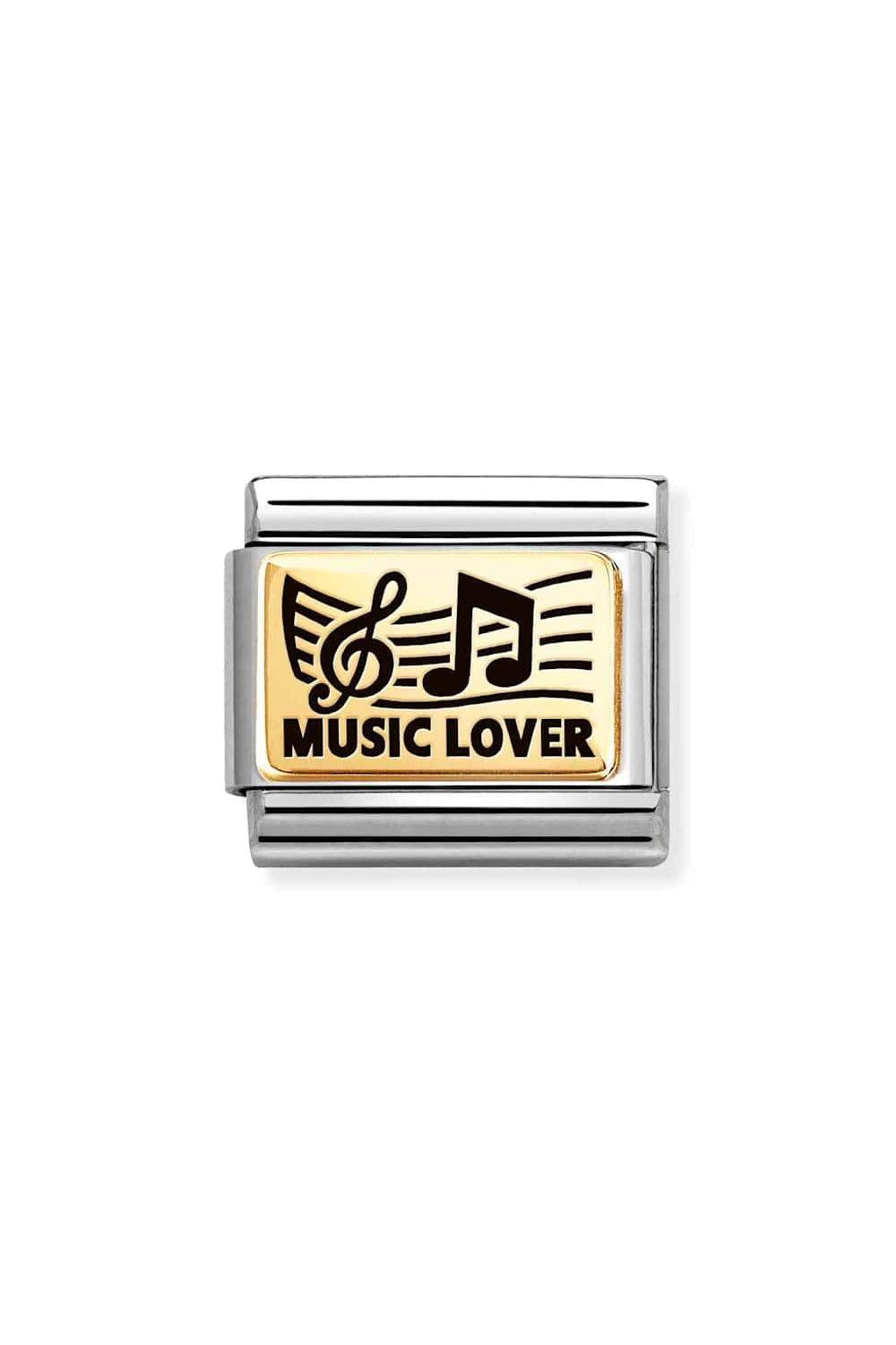 Plates 18k Gold Music Lover
