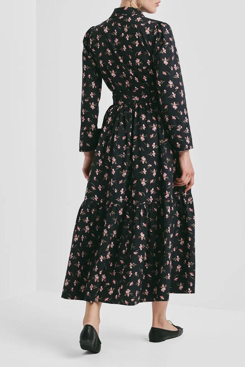 Poplin Shirt Dress Petals