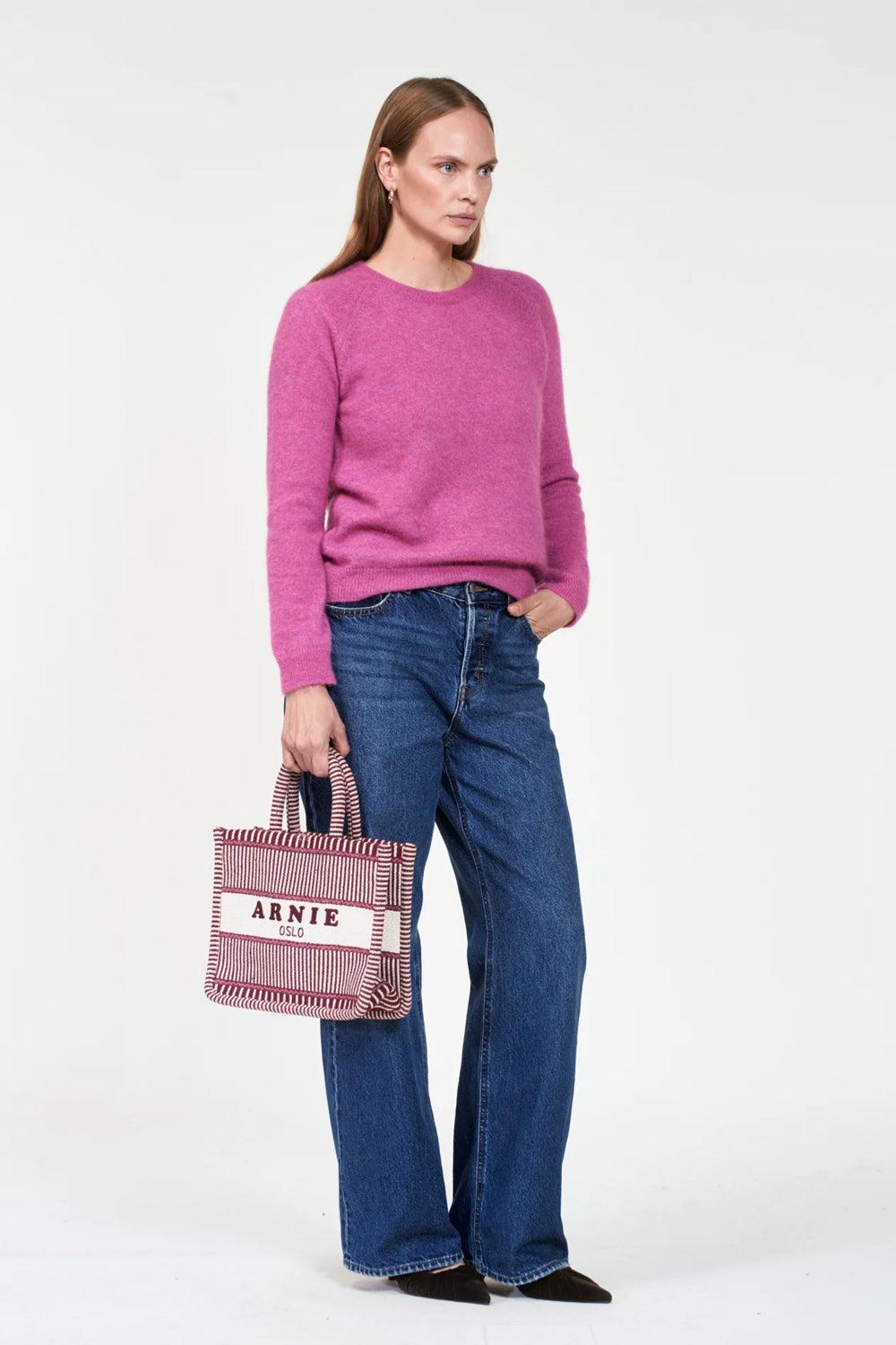 Porto Mini Burgundy Stripe