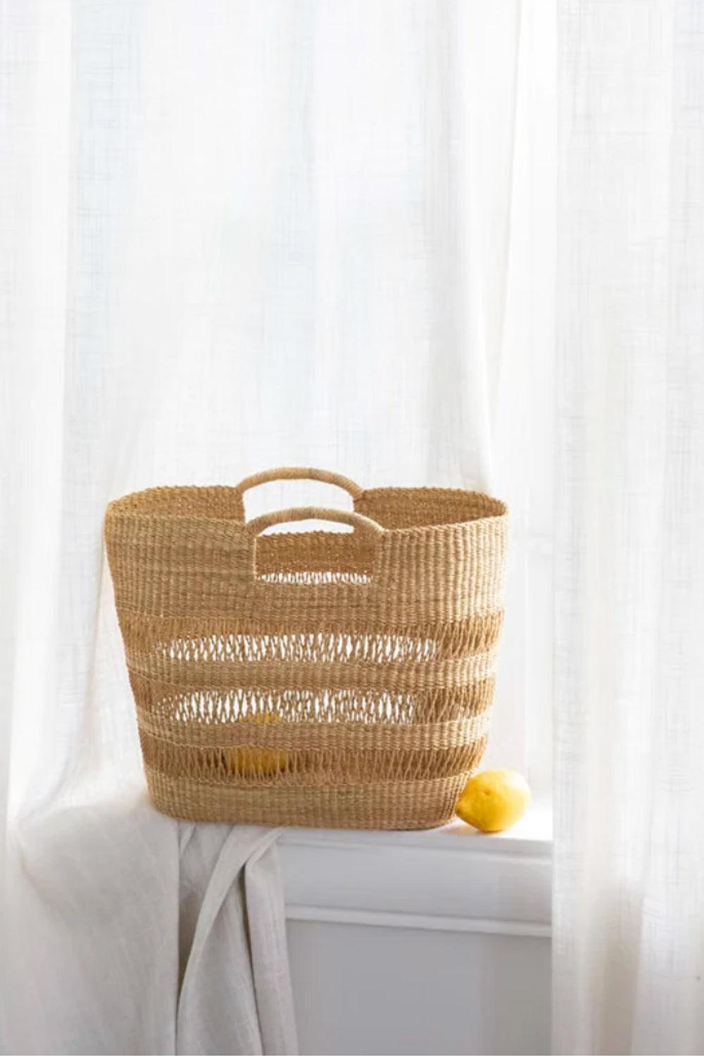 Portofino basket Nature