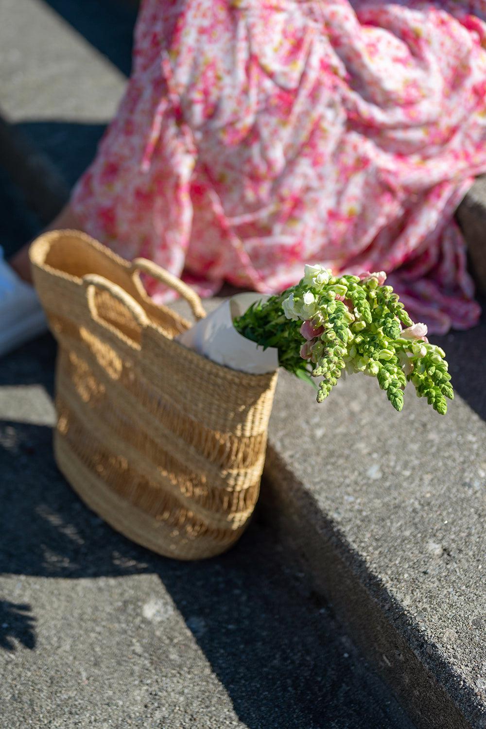 Portofino basket Nature