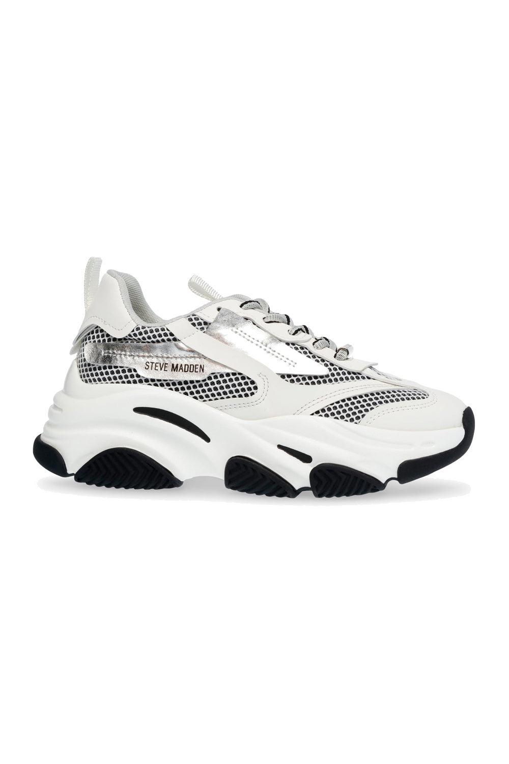 Possession Sneaker Sliver/White