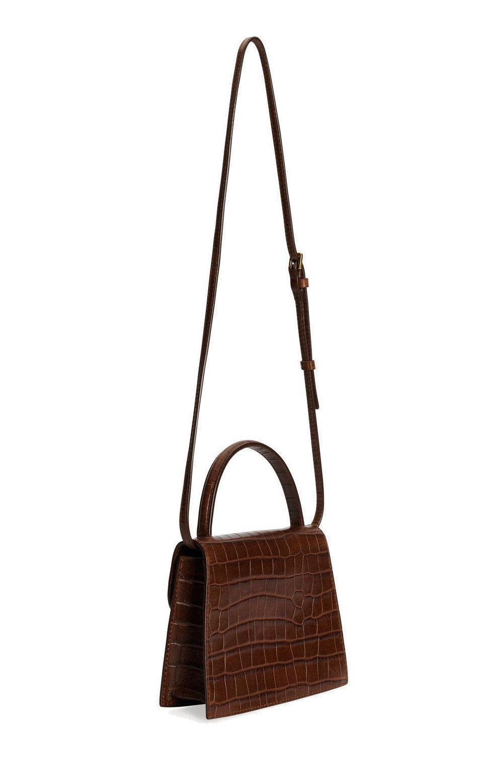 Ramil Leather Shoulder Bag Bison