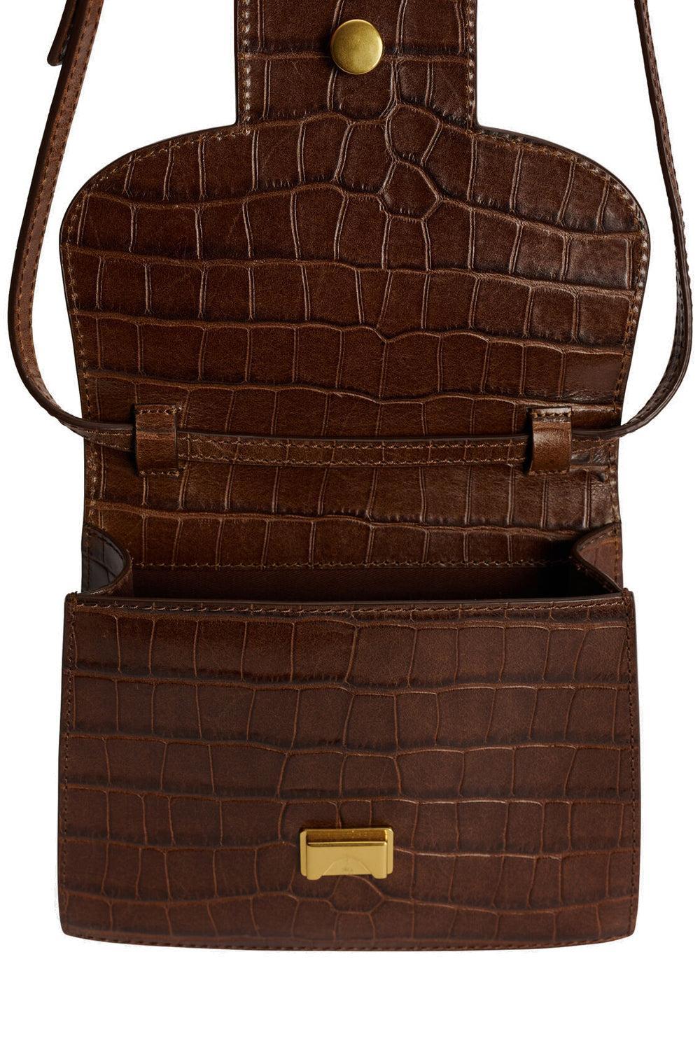 Ramil Leather Shoulder Bag Bison