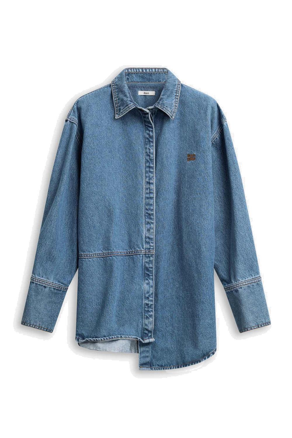 Reign Denim Overshirt Blue
