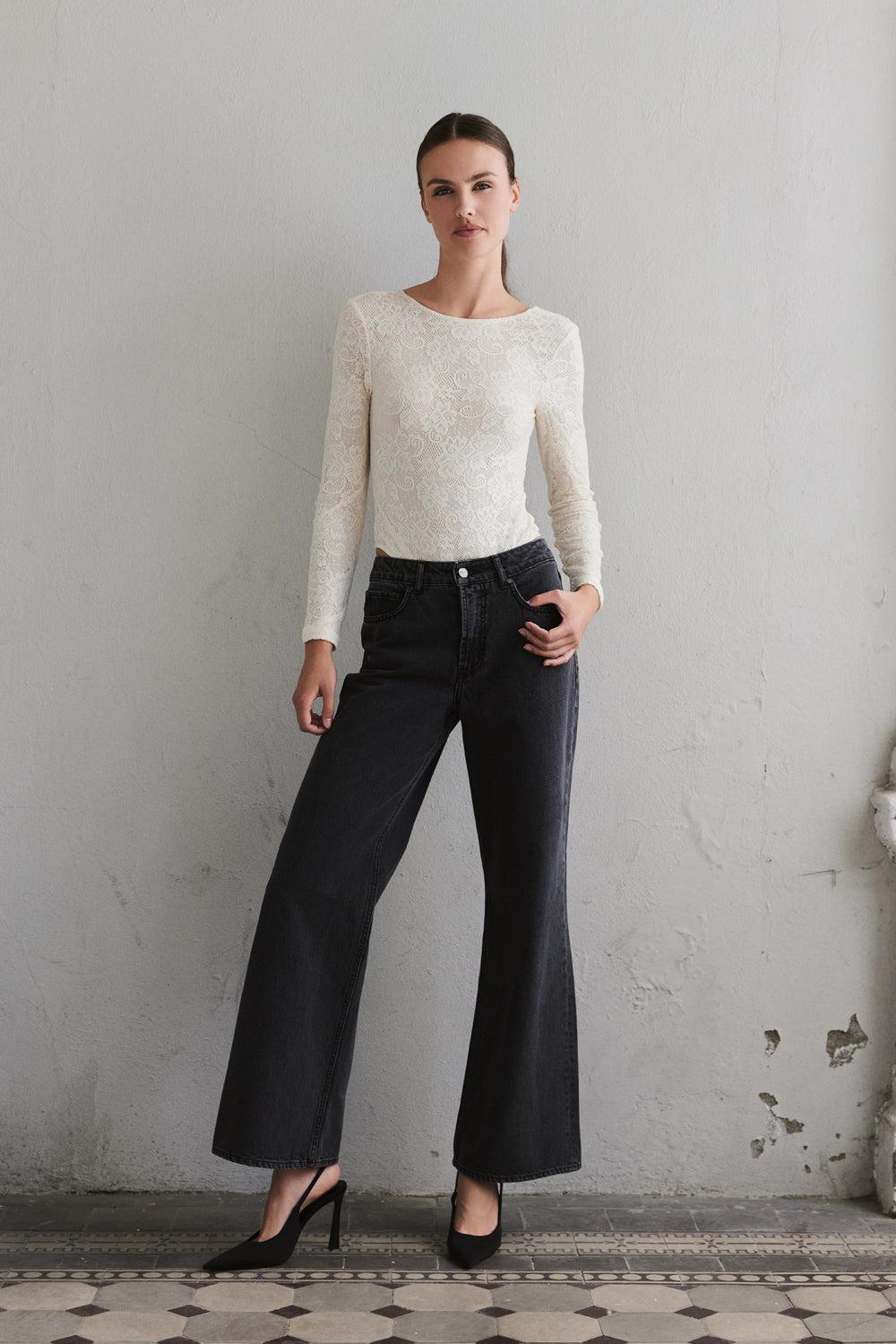 Reign Jeans Tall Grey