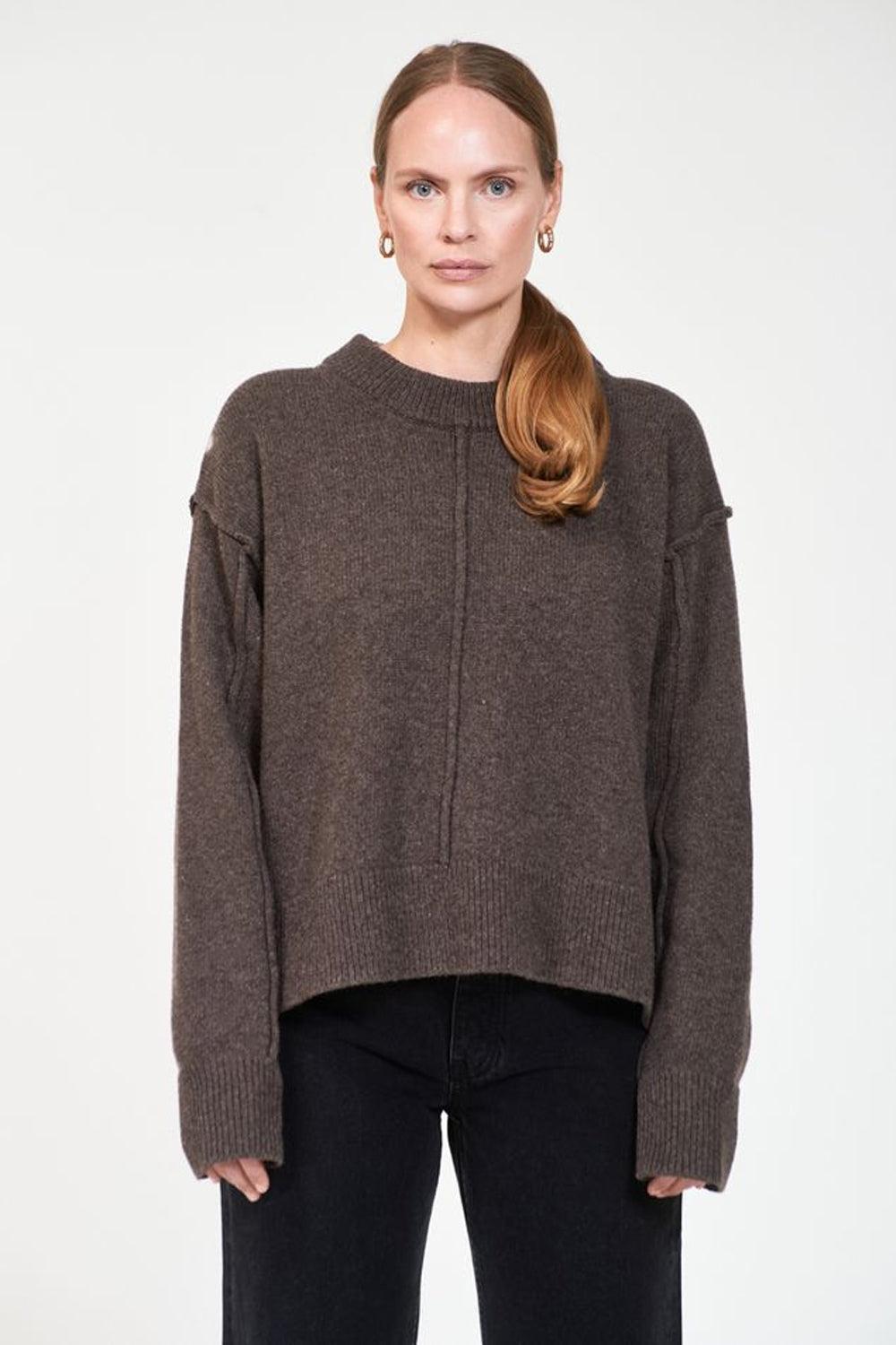 Ren Sweater Brown Melange