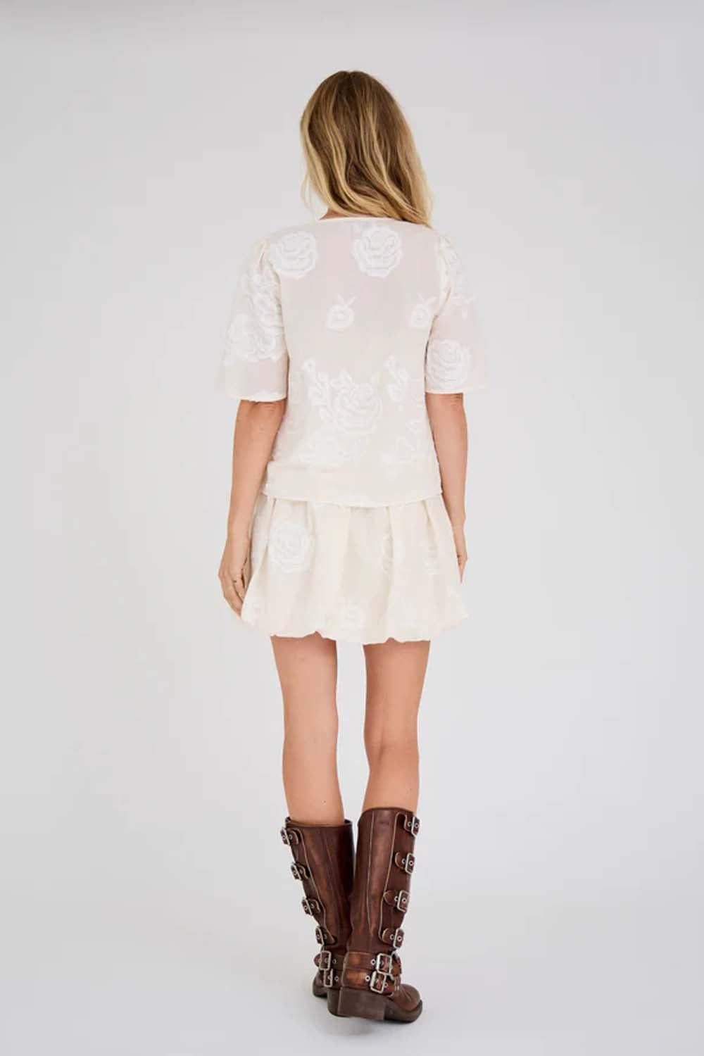 Rosamarie Skirt Light sand