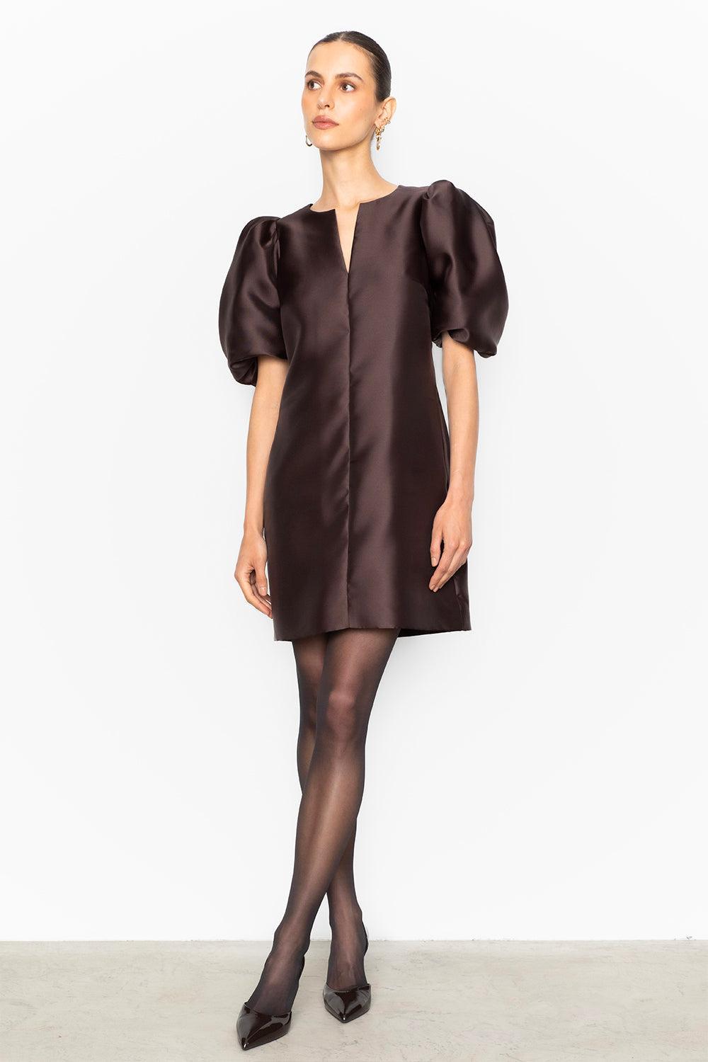 Rosie Dress Dark Brown