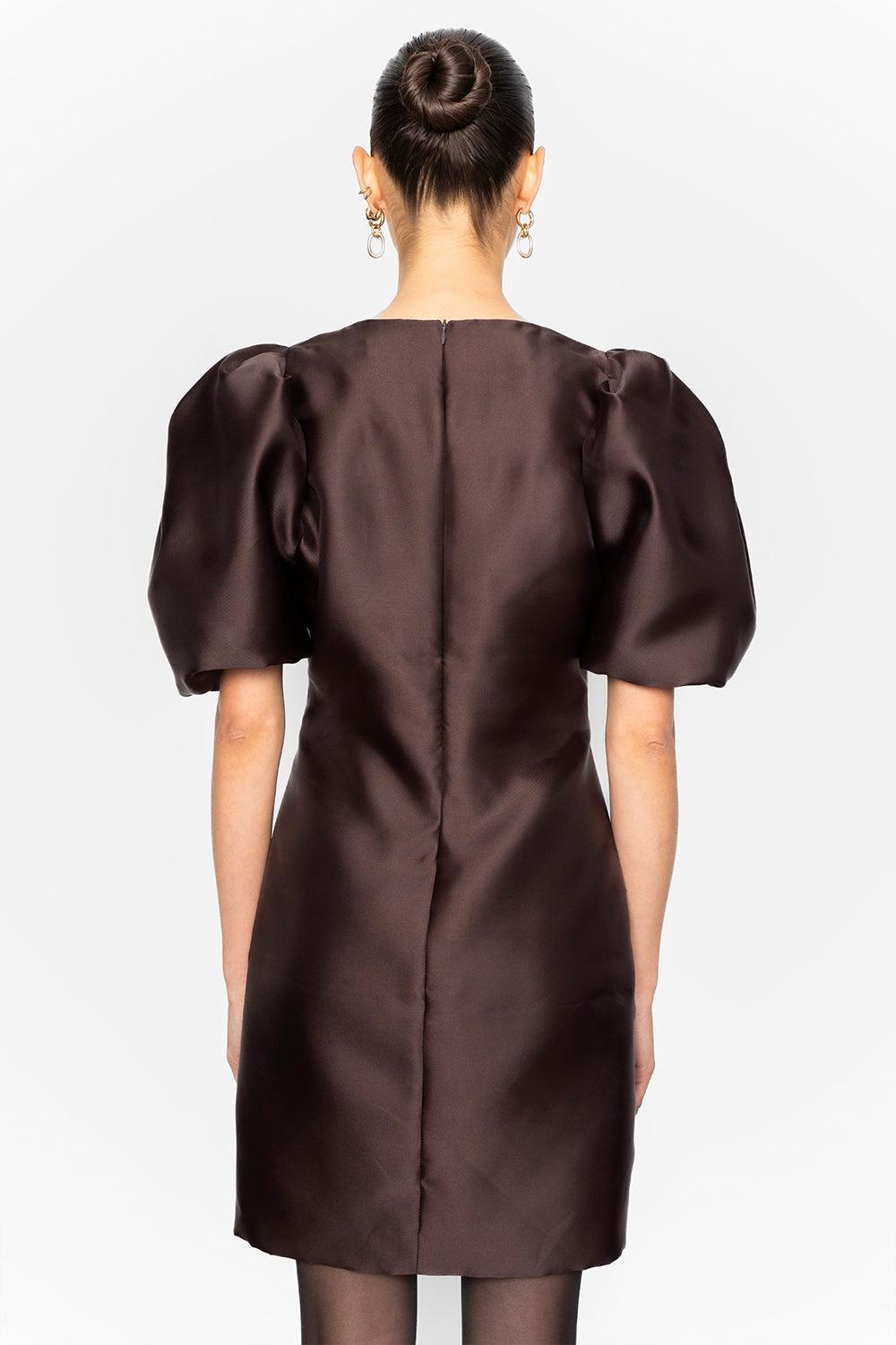 Rosie Dress Dark Brown
