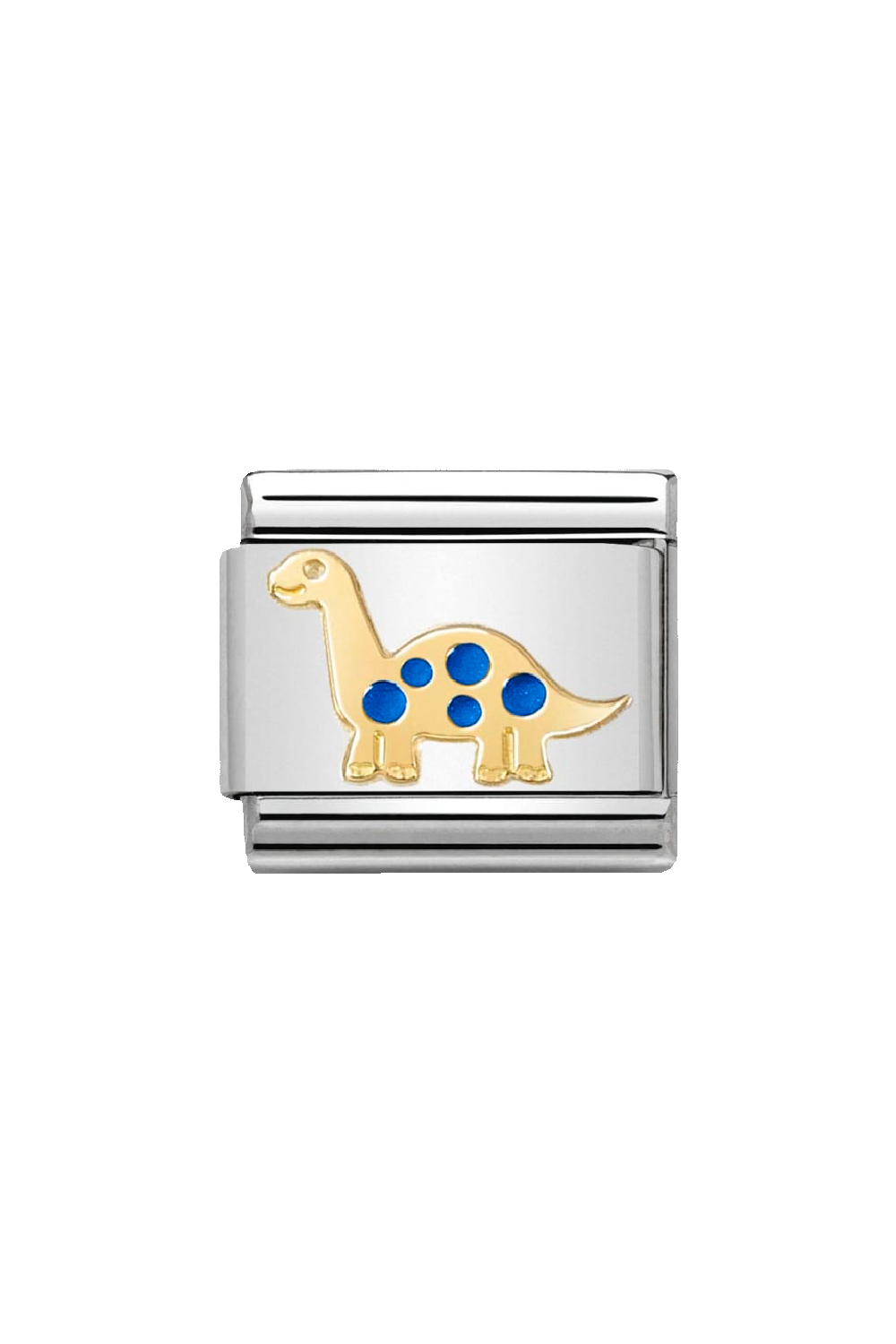 SYMBOLS 18K Gold & Enamel Brontosauros