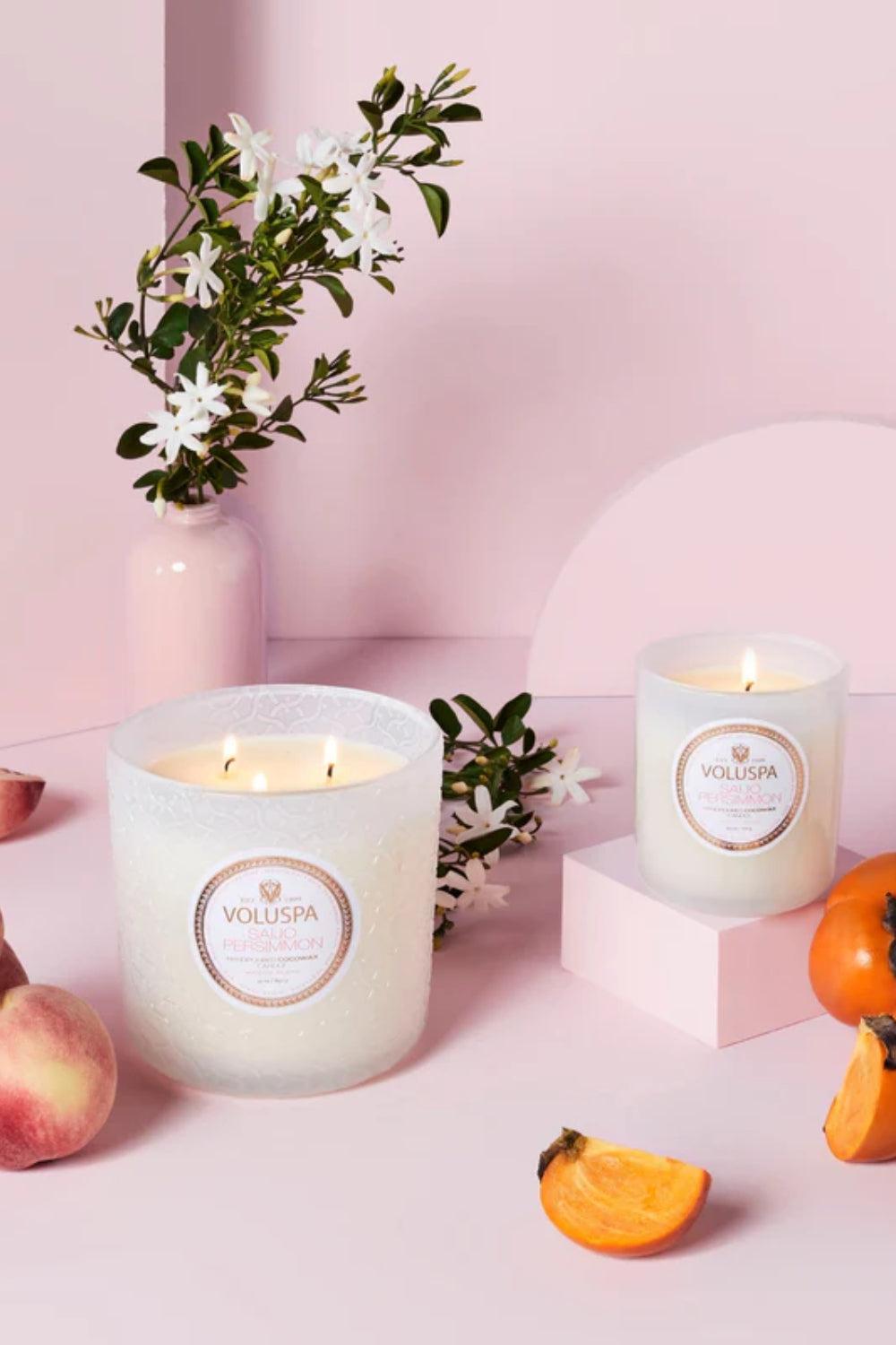 Saijo Persimmon Boxed Candle 270g