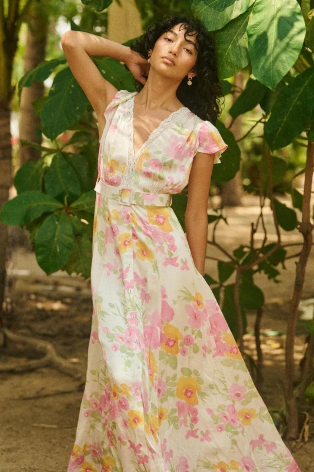 Satin Gown Bright Field