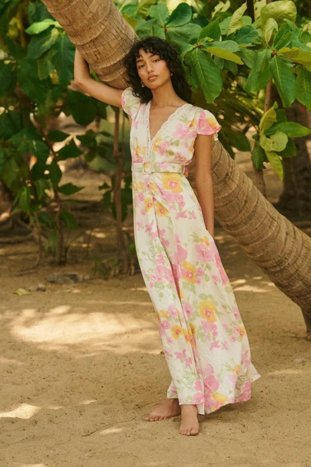 Satin Gown Bright Field