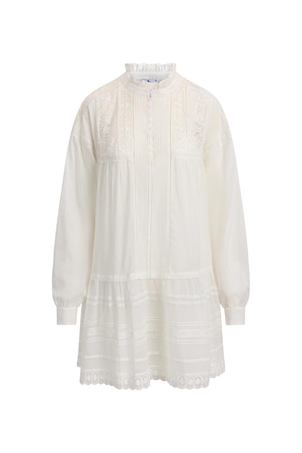 Selestina Dress White