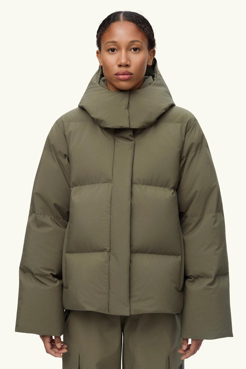 Selje down jacket Grape leaf