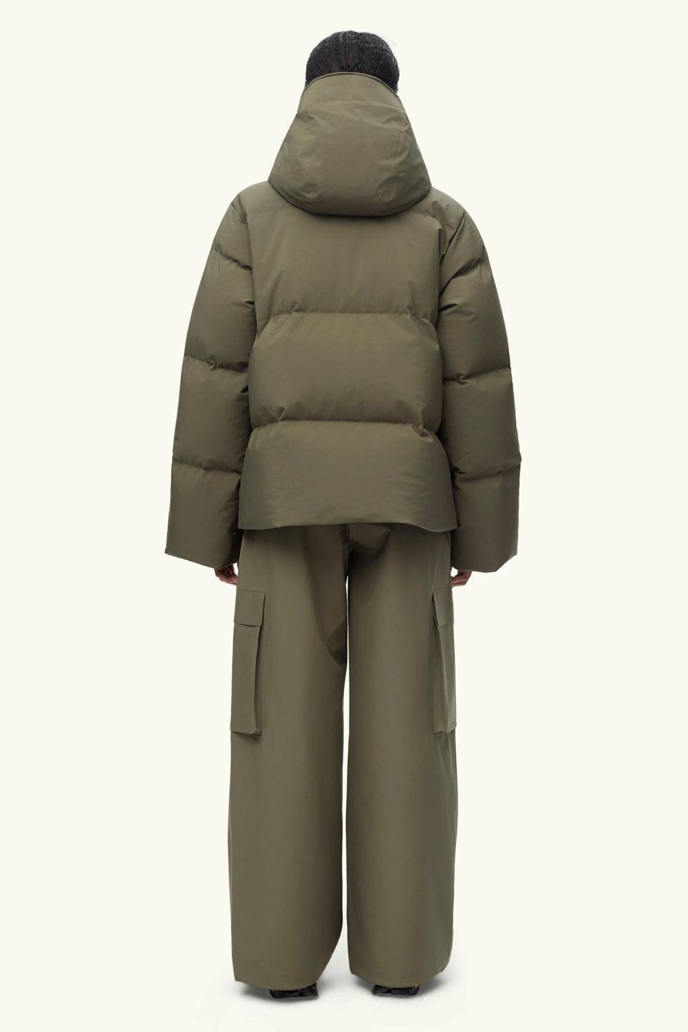 Selje down jacket Grape leaf