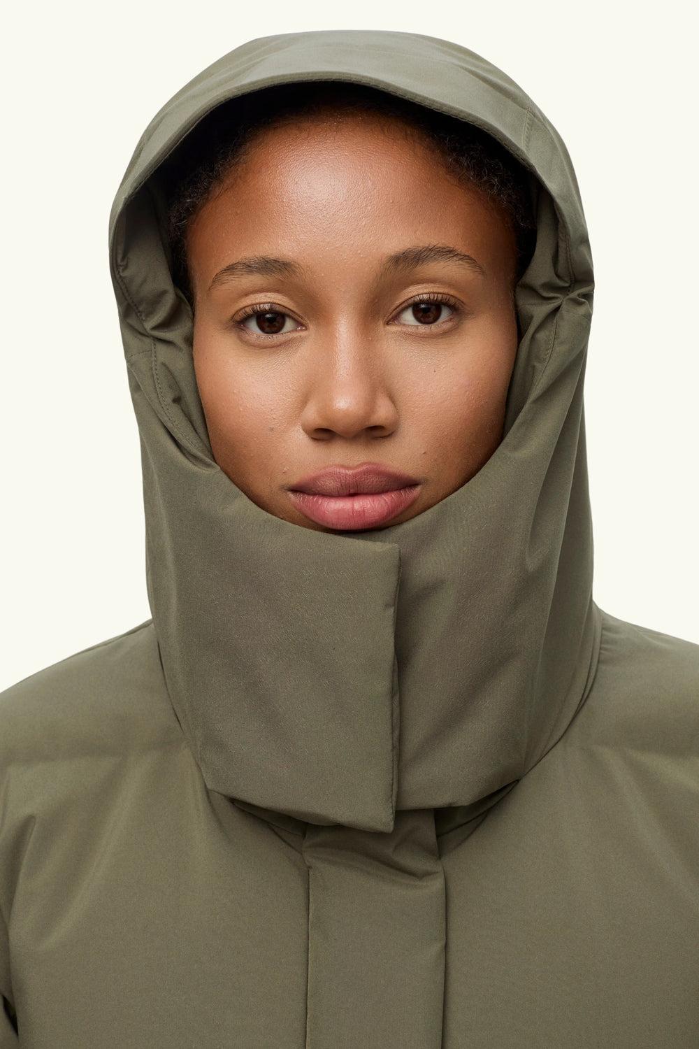 Selje down jacket Grape leaf