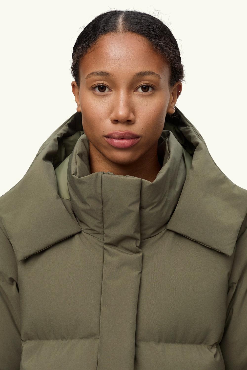 Selje down jacket Grape leaf