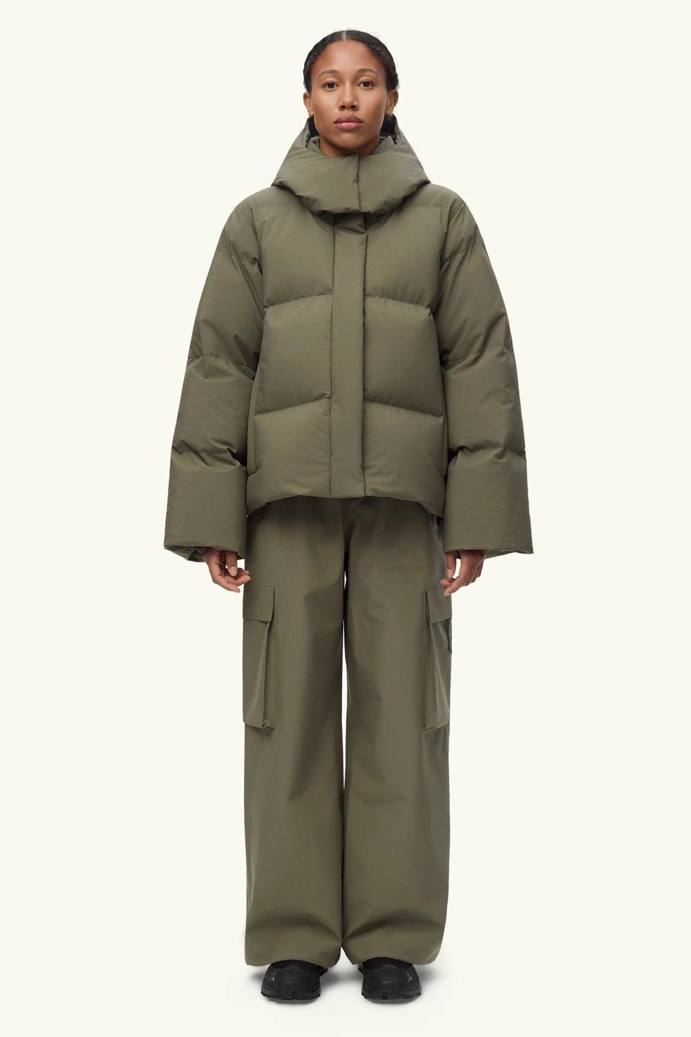 Selje down jacket Grape leaf