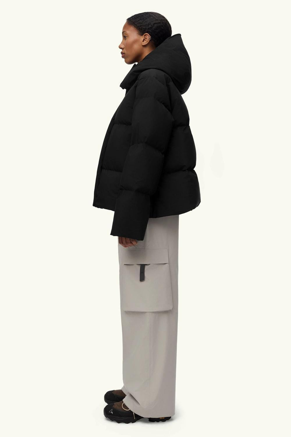 Selje down jacket Svart