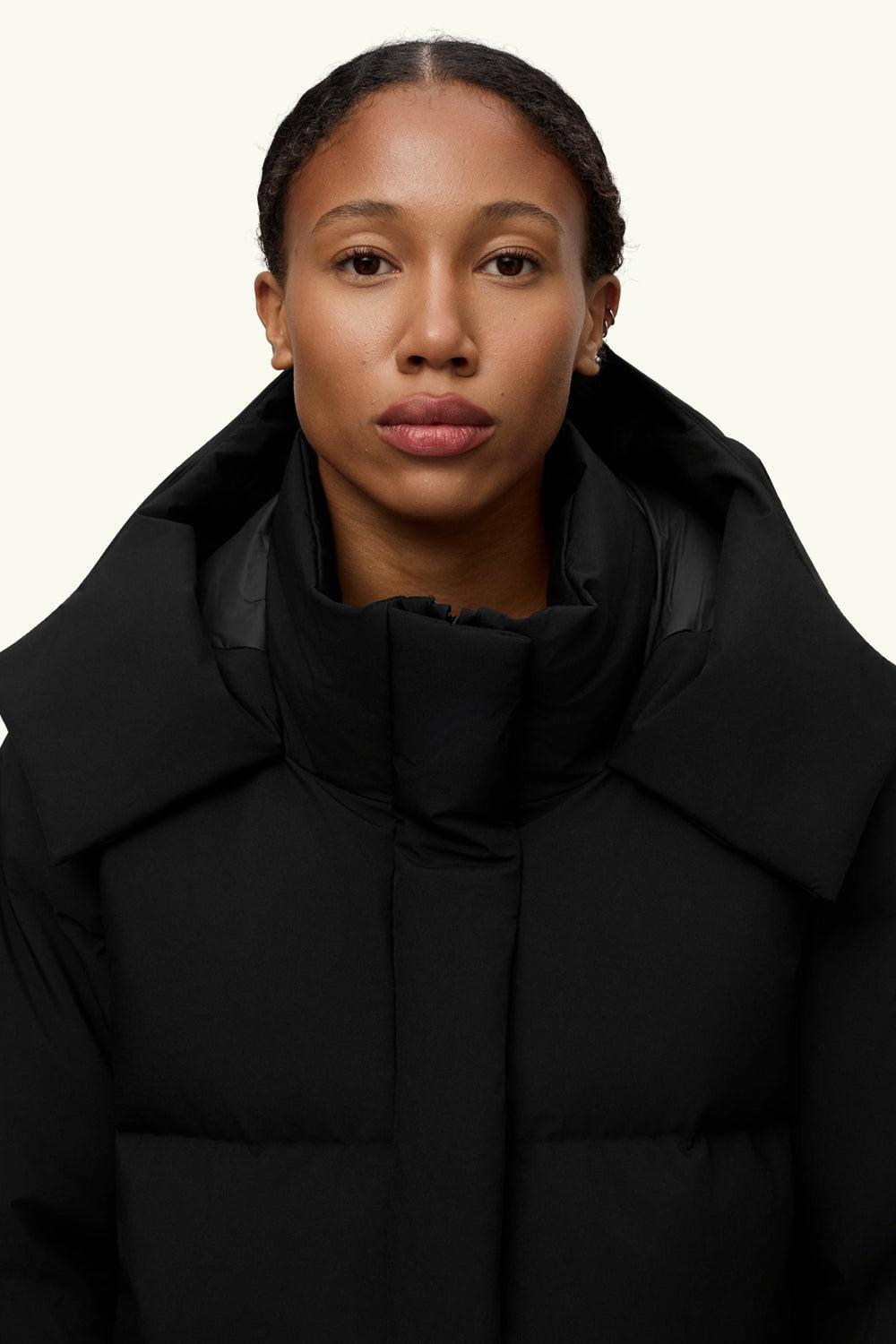 Selje down jacket Svart