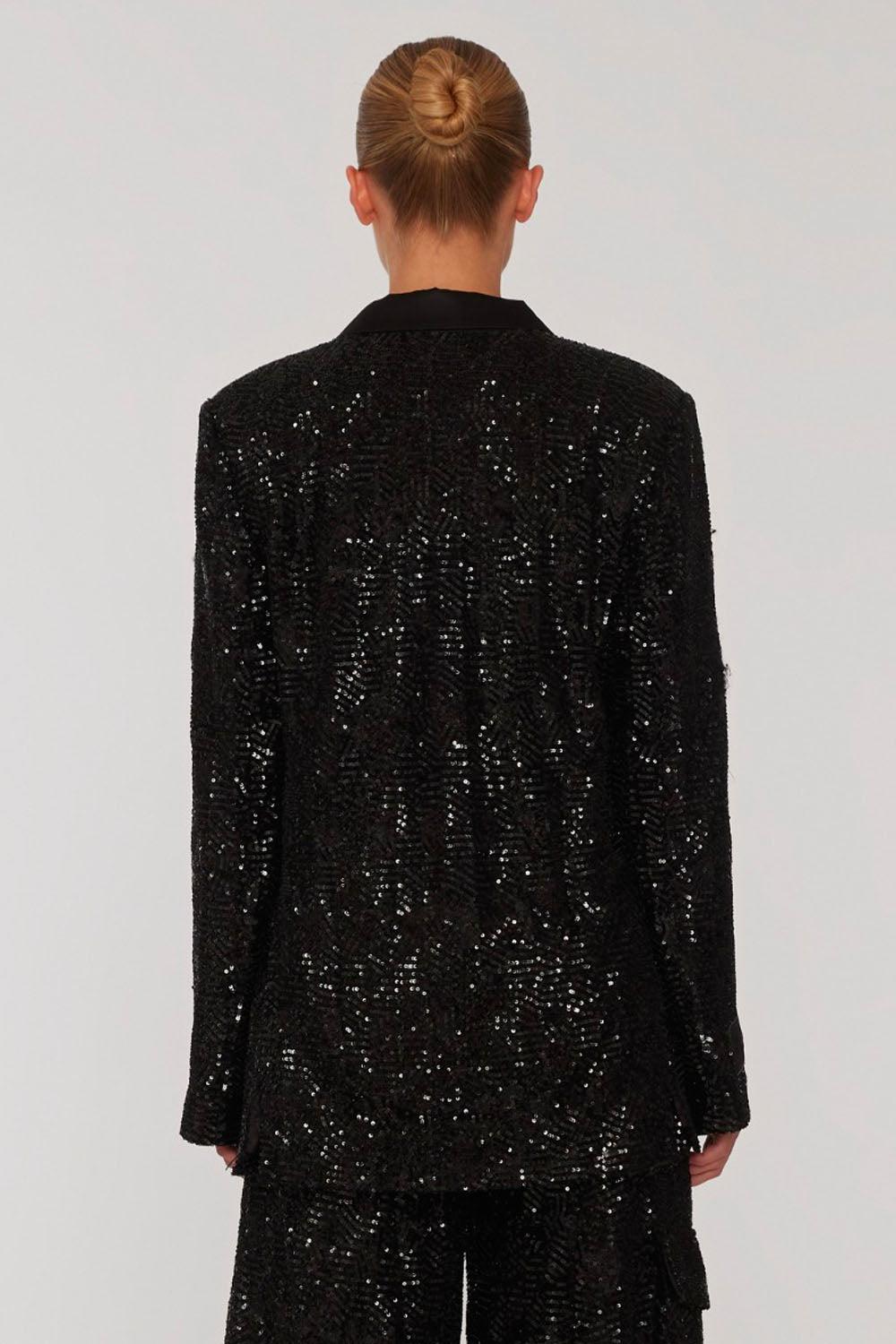 Sequins Oversized Blazer