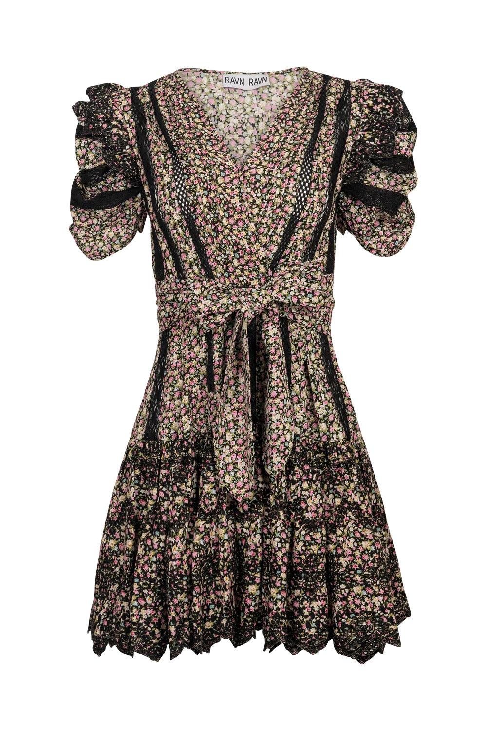 Shanni Dress Black Print