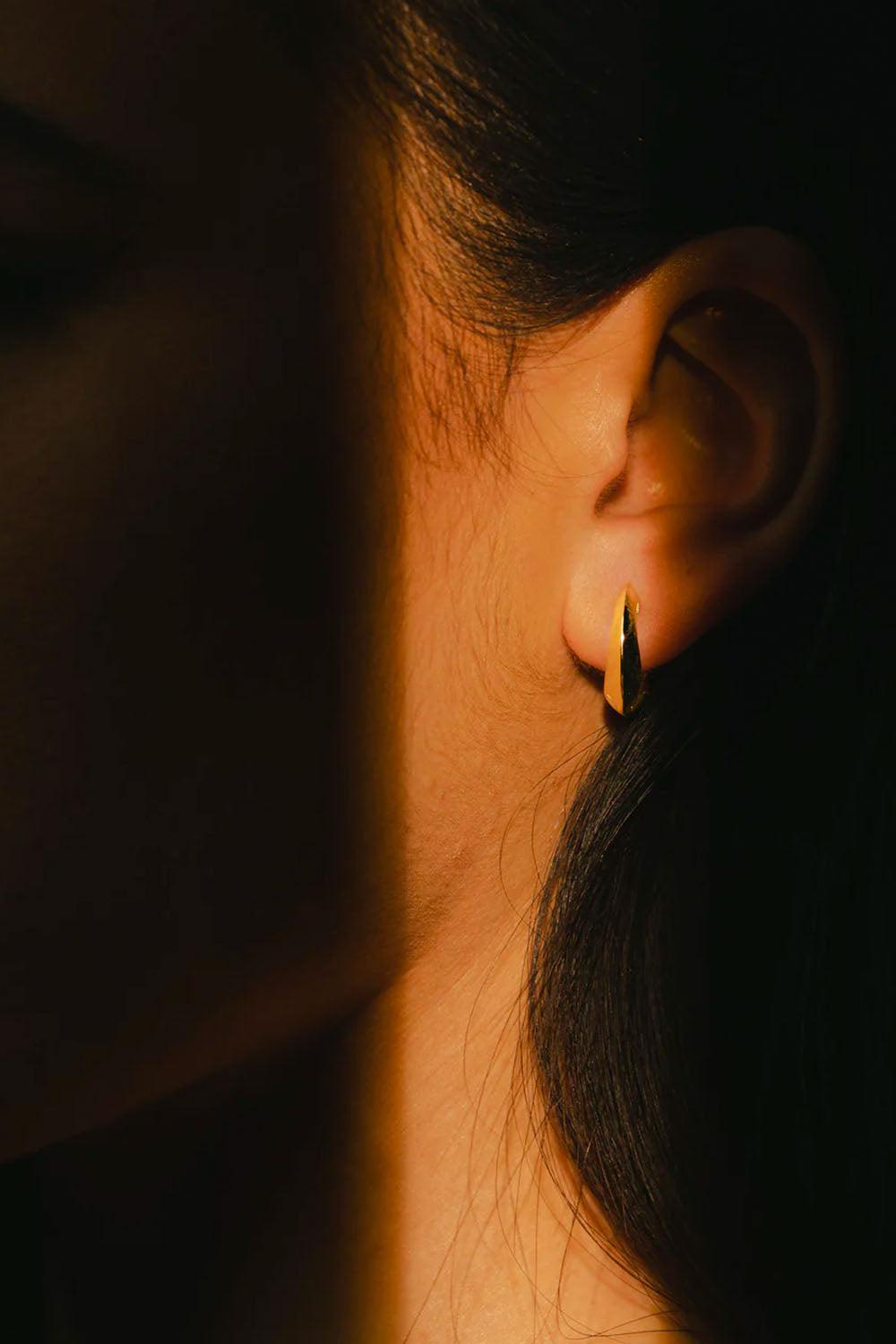 Sharp Hoops Gold