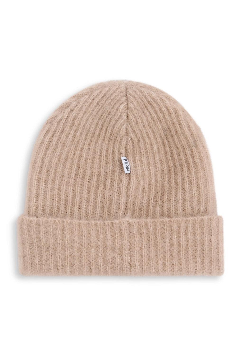 Silje Chunky Hat Hazel Beige