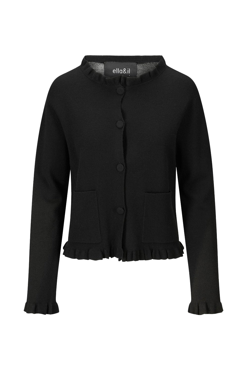 Silje Merino jacket Black