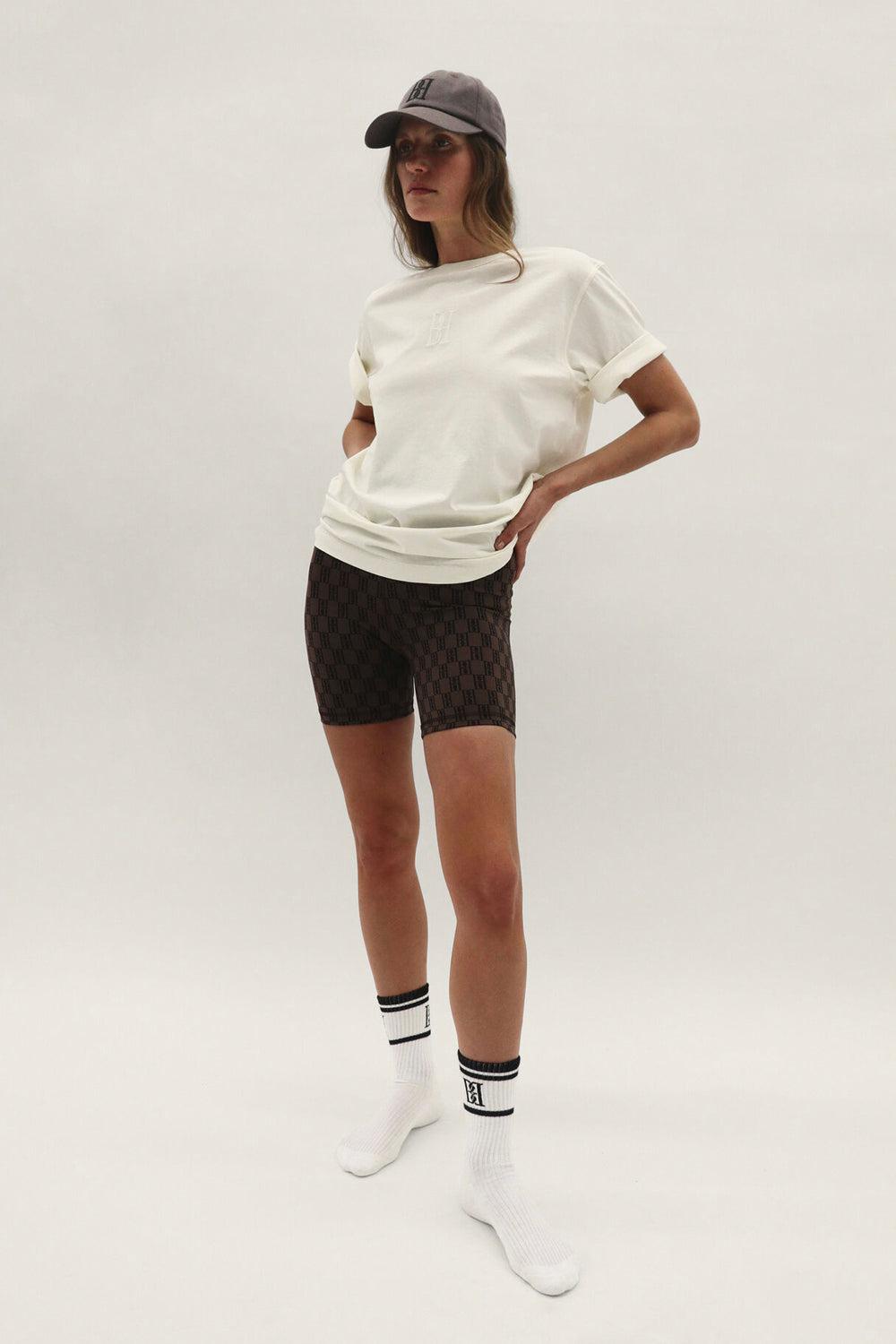 Siola Atheletic Shorts Dark Mahogany