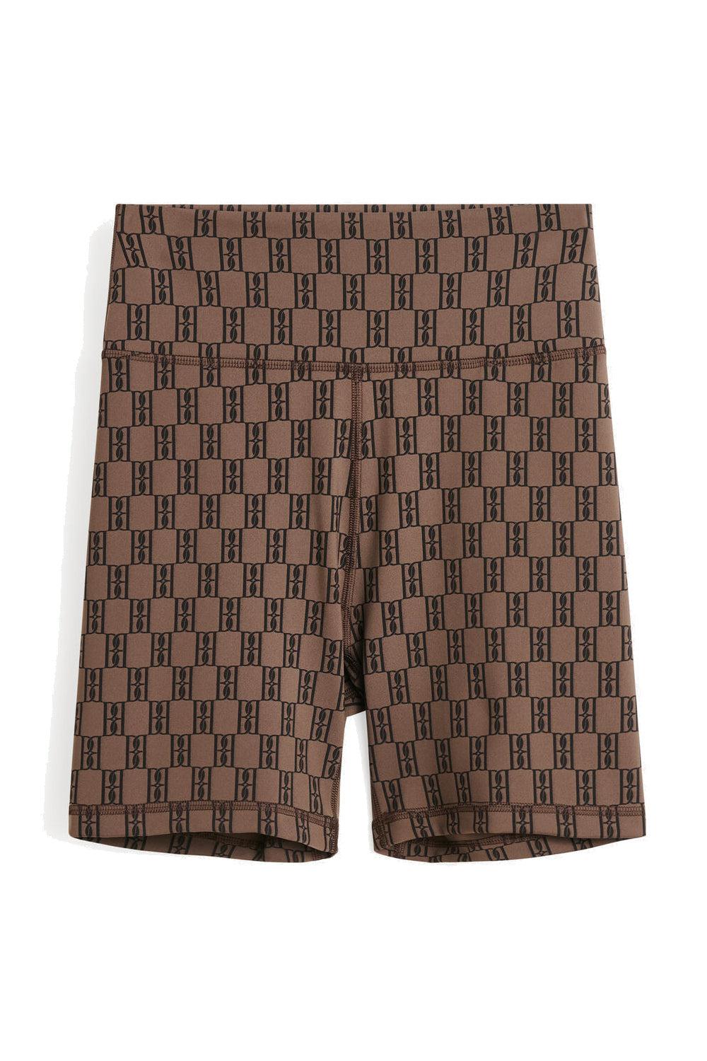 Siola Atheletic Shorts Dark Mahogany