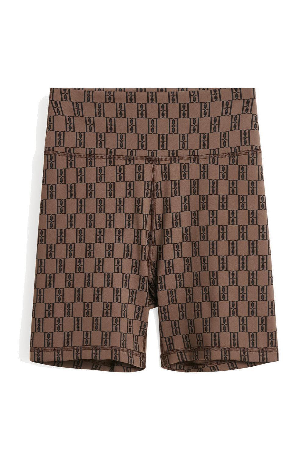 Siola Atheletic Shorts Dark Mahogany
