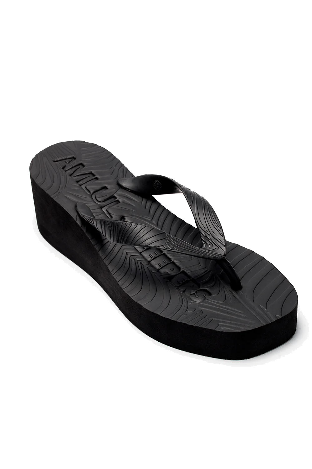 Sleepers High Platform Black Flip Flop