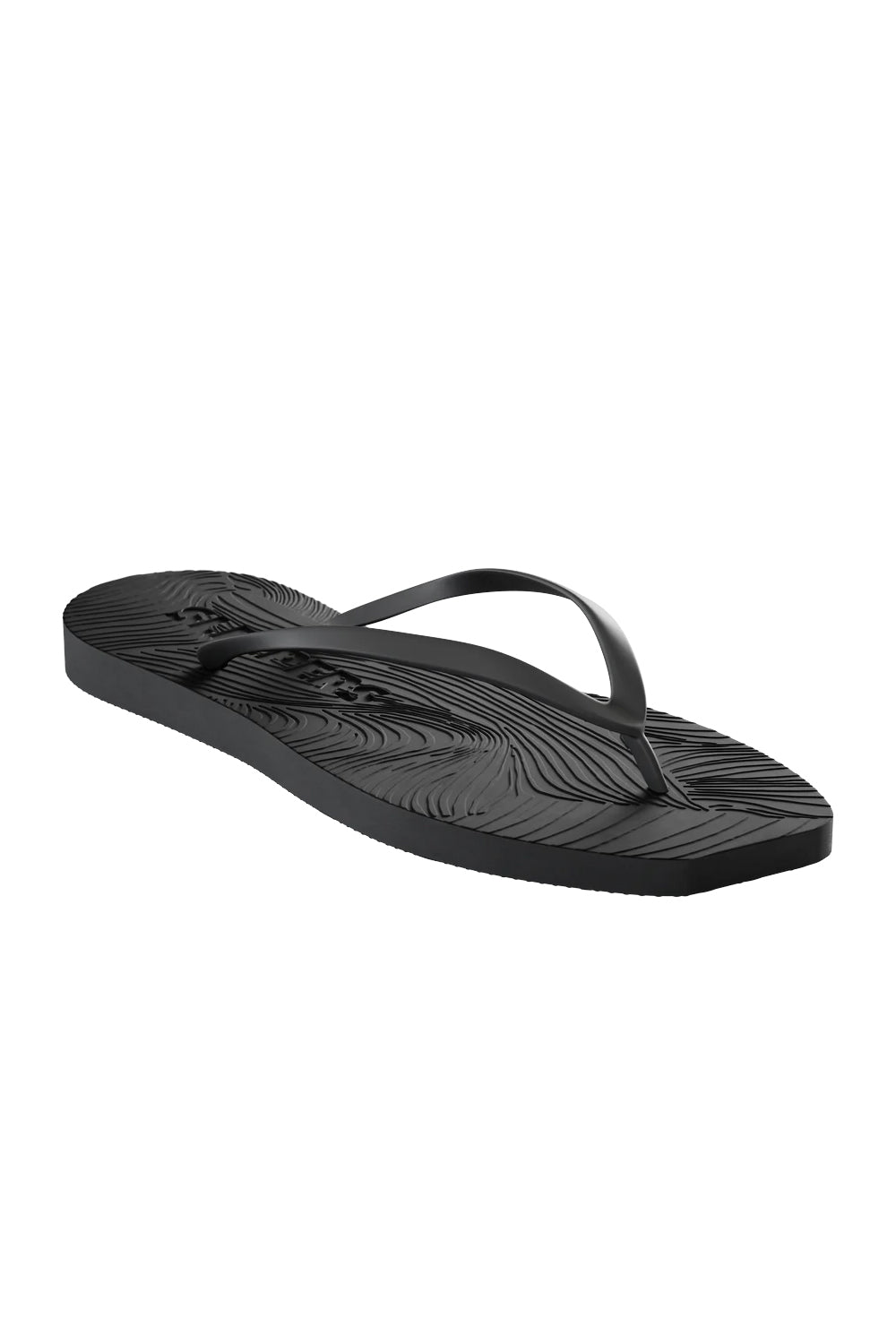 Sleepers Tapered Black Transe Flip Flop
