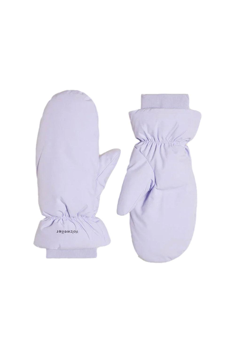 Slogen Bubble Mittens Lilac