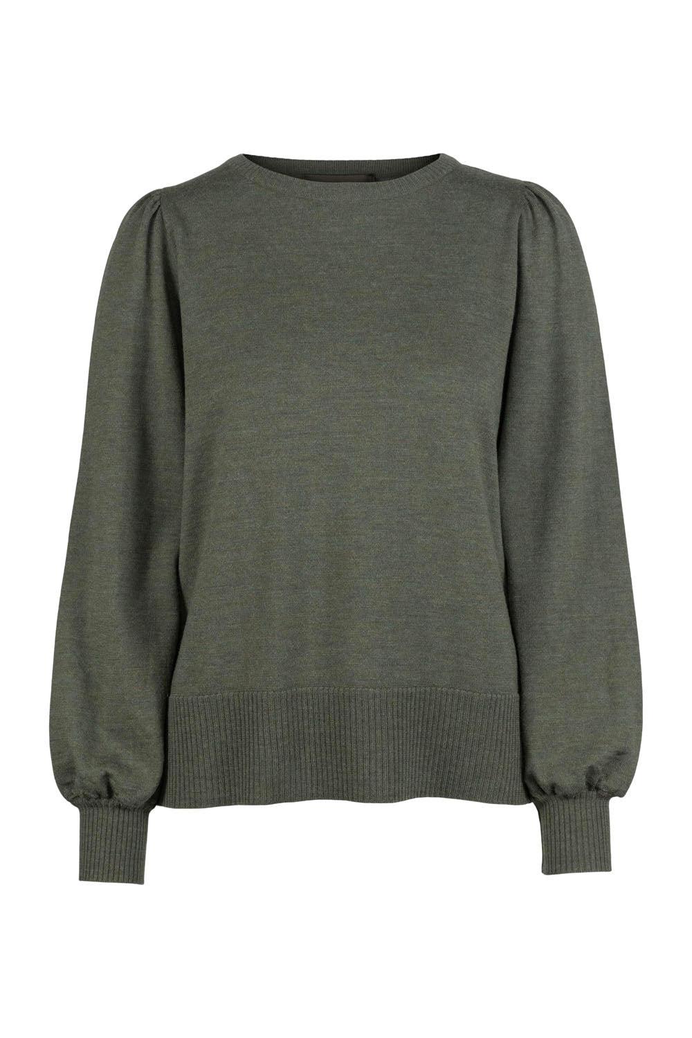 Sonja Merino Sweater Army