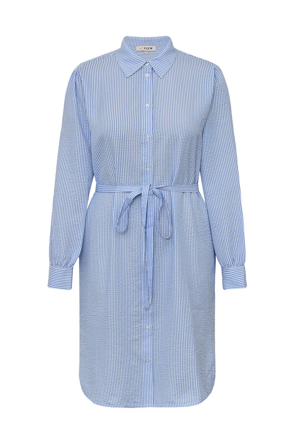 Sonja Shirt Dress Blue/White Stripe