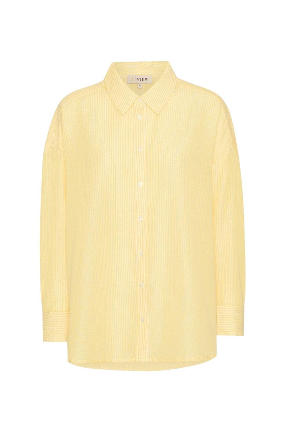 Sonja Shirt Yellow/White