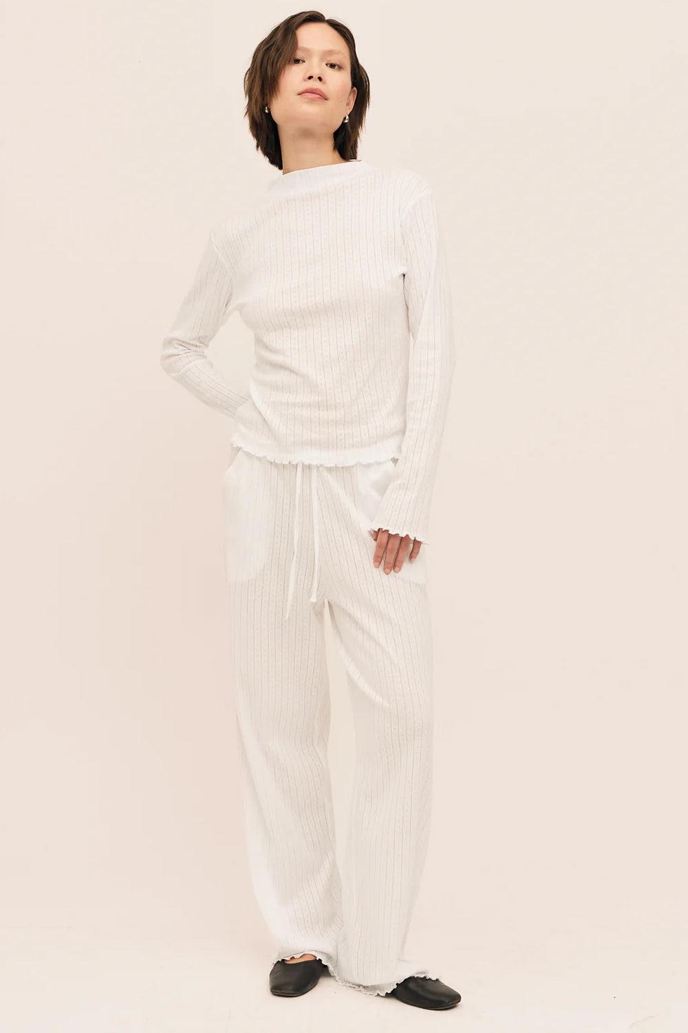 Sophie trouser Optical white