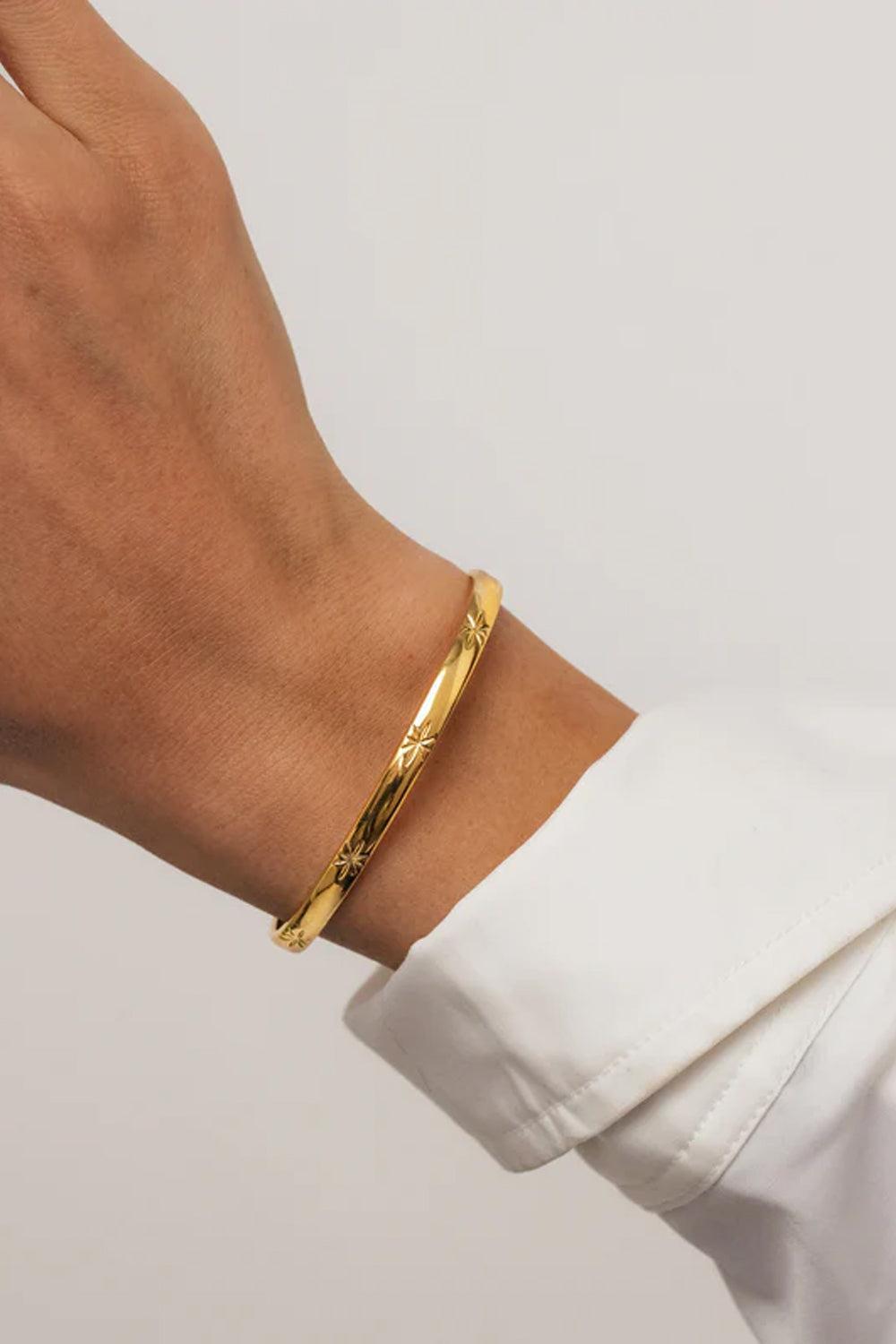 Spark Bangle Gold