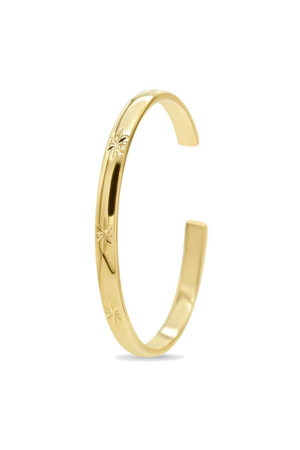 Spark Bangle Gold