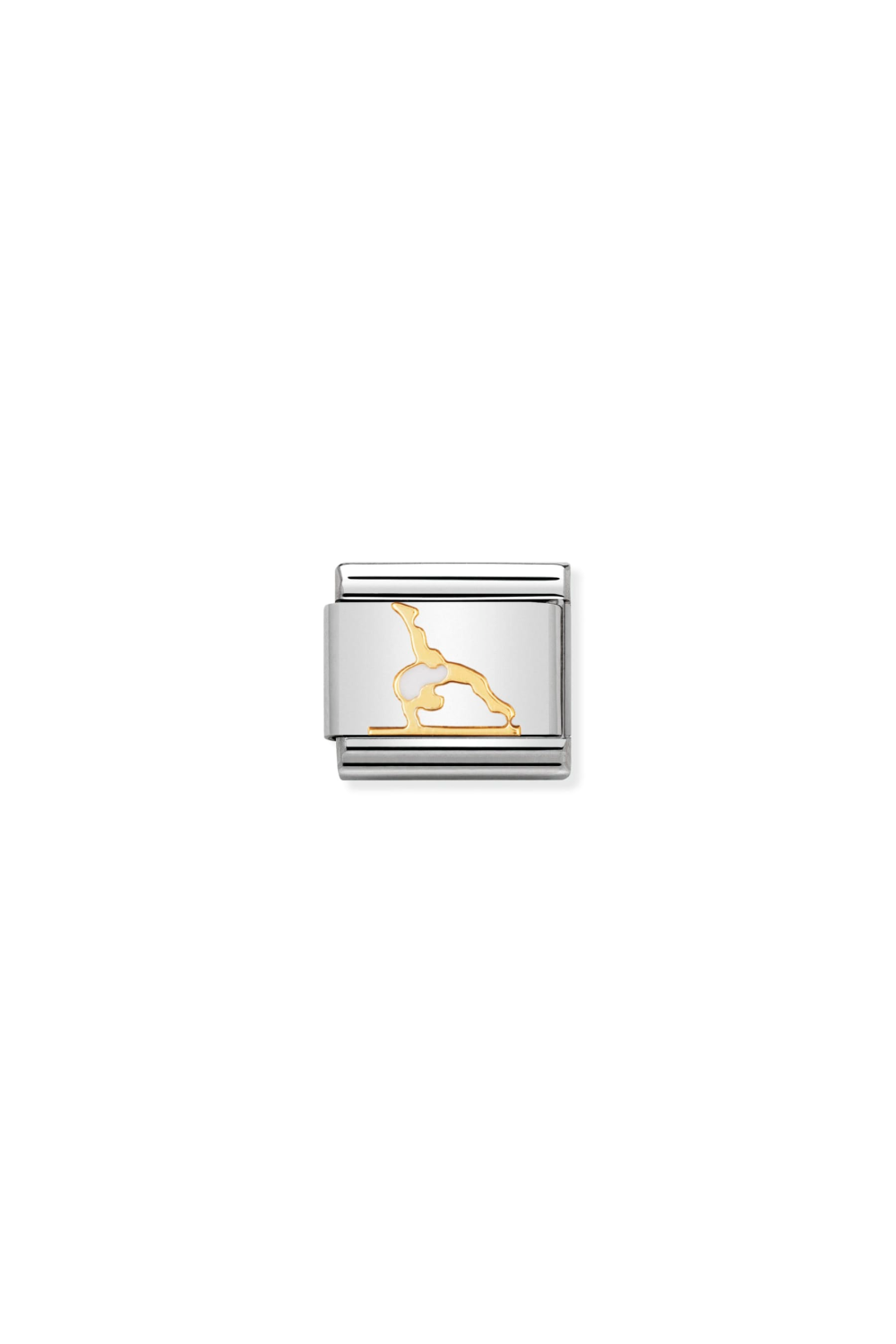 Sports 18k Gold & Enamel Gymnast