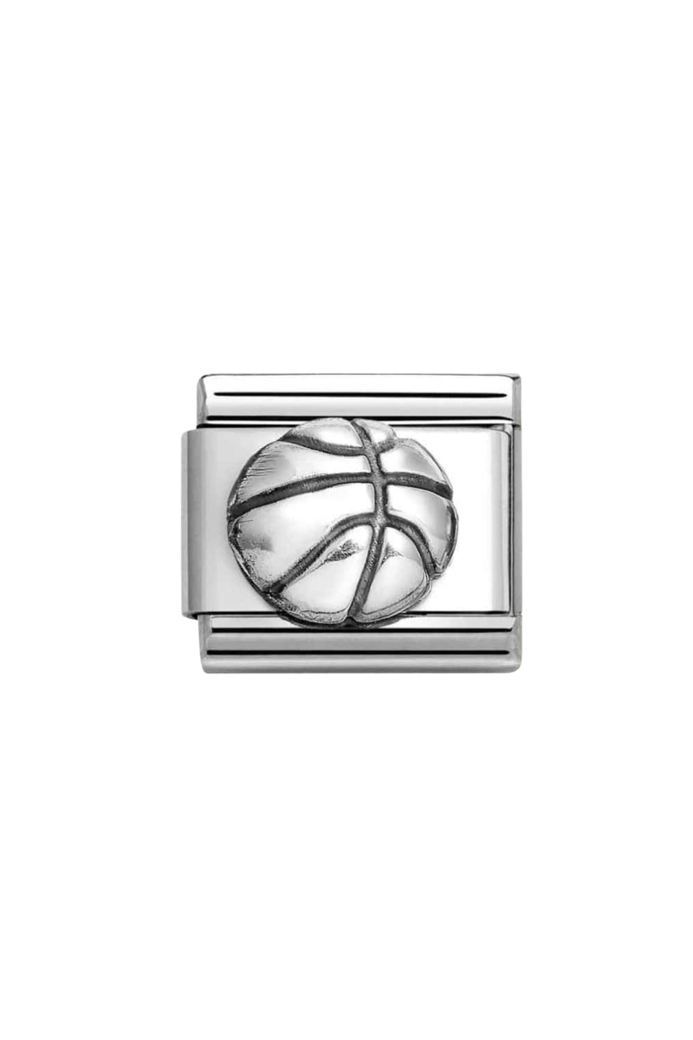 Sports 925 Sterling Silver Basketball