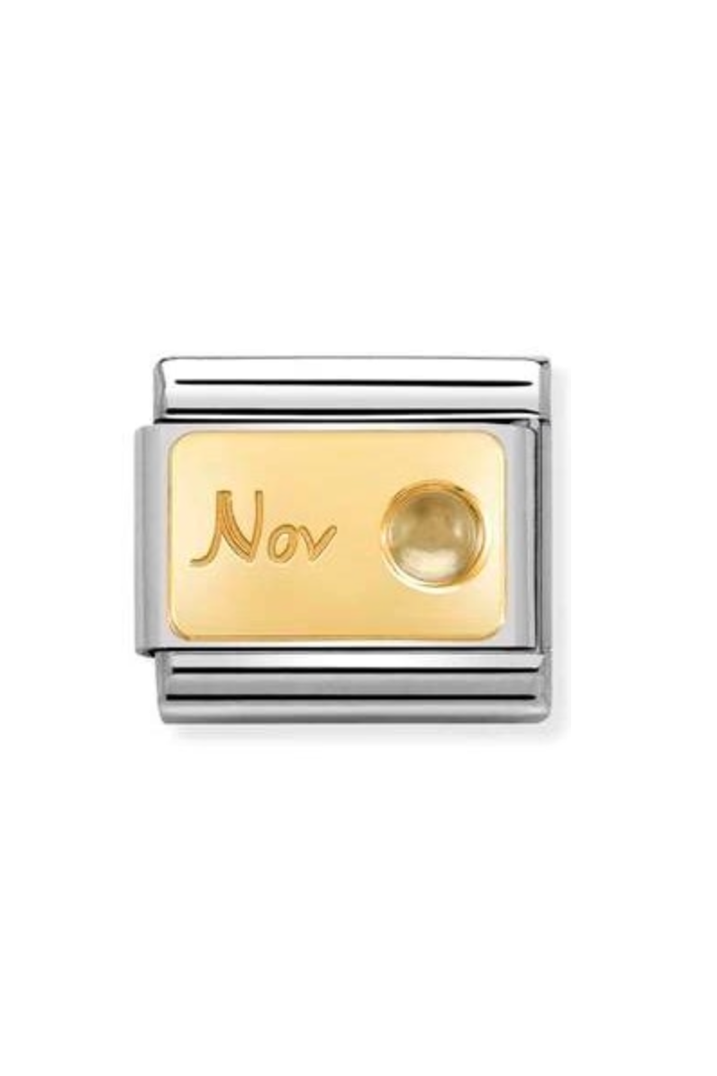 Stones 18k Gold November birthstone Citrine