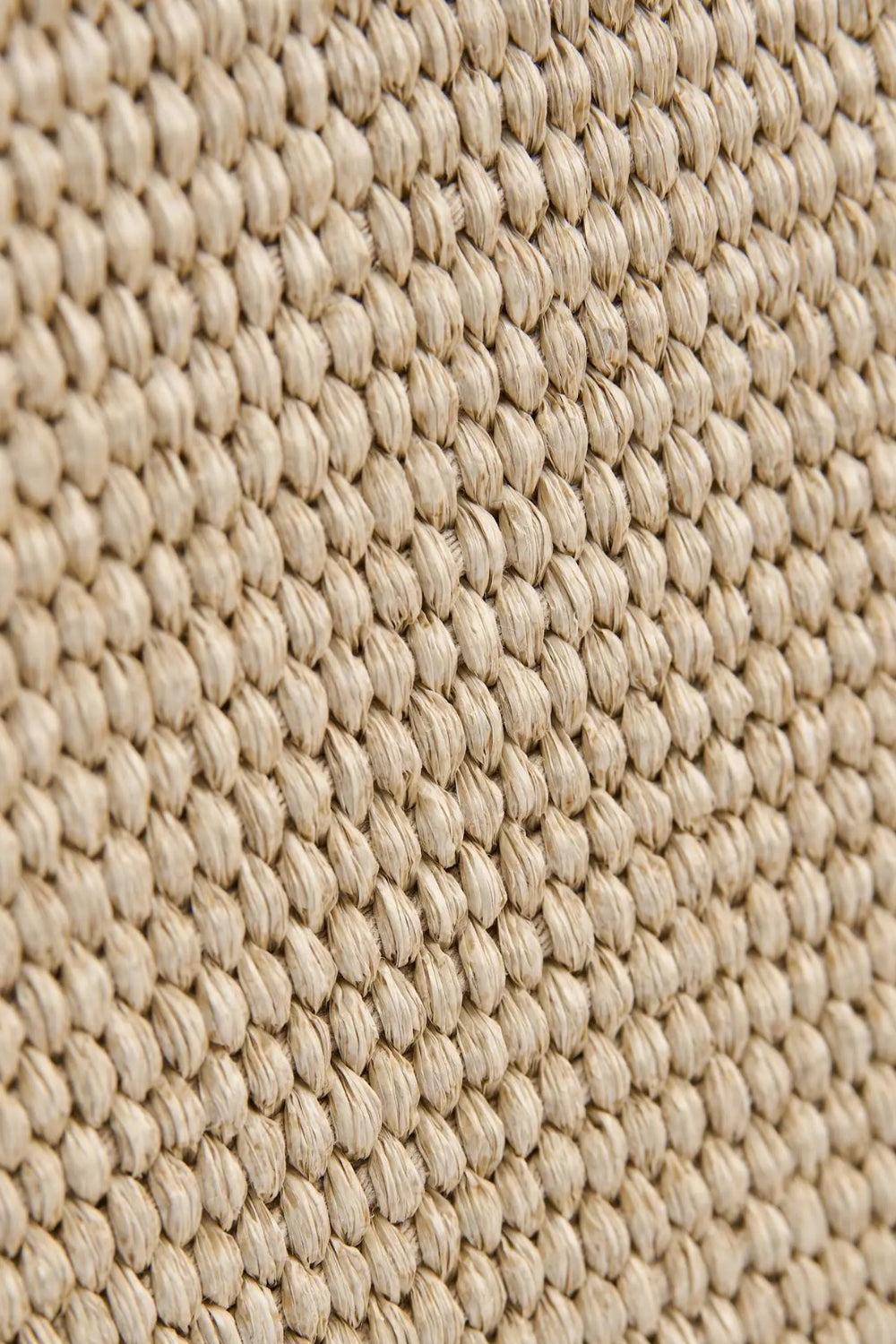 Straw bag Brown medium