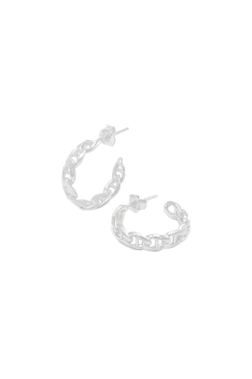 Subway Earrings Silver