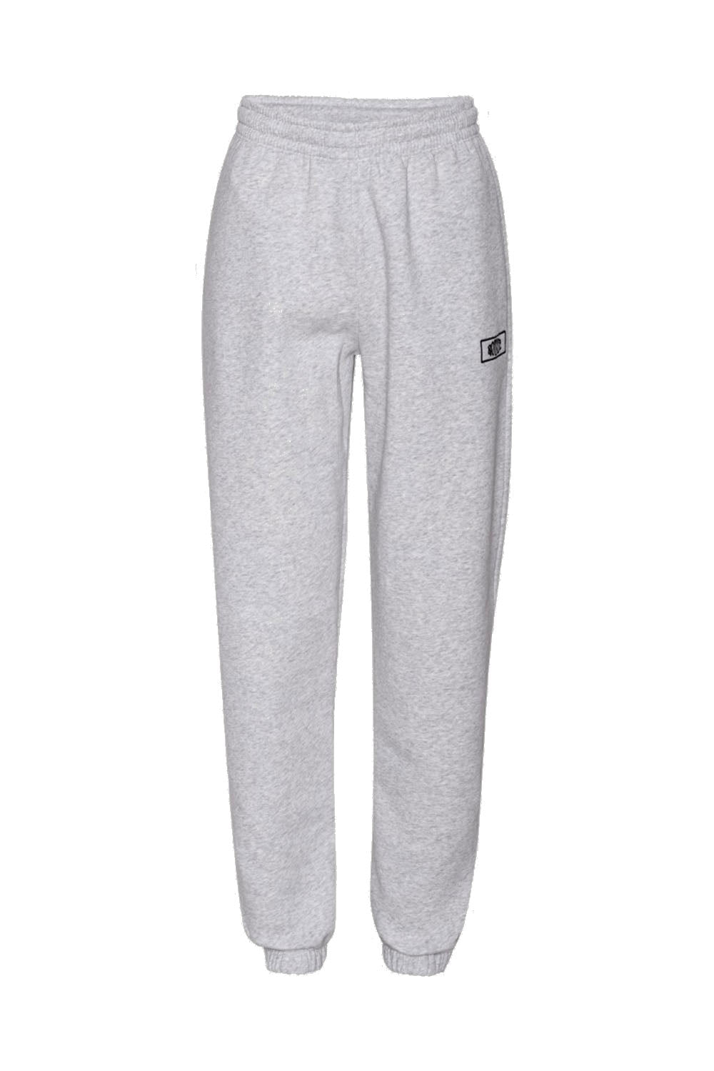 Sweatpants With Logo Grey Melange